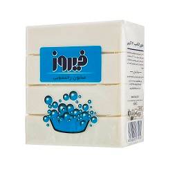 فیروز صابون لباسشویی 4قالبی